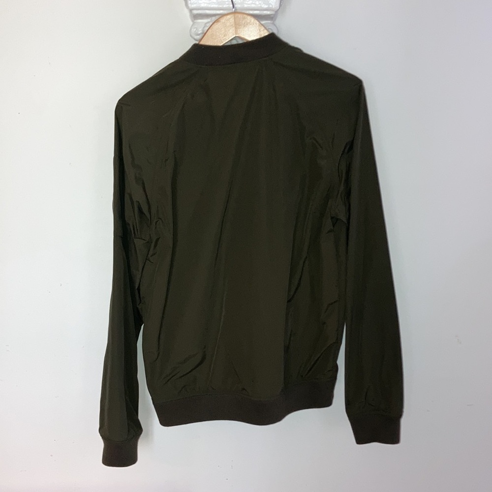 💨🍁 PENFIELD Bomber Jacket Olive Green Size Medium 🪵🍂 - Picture 7 of 8